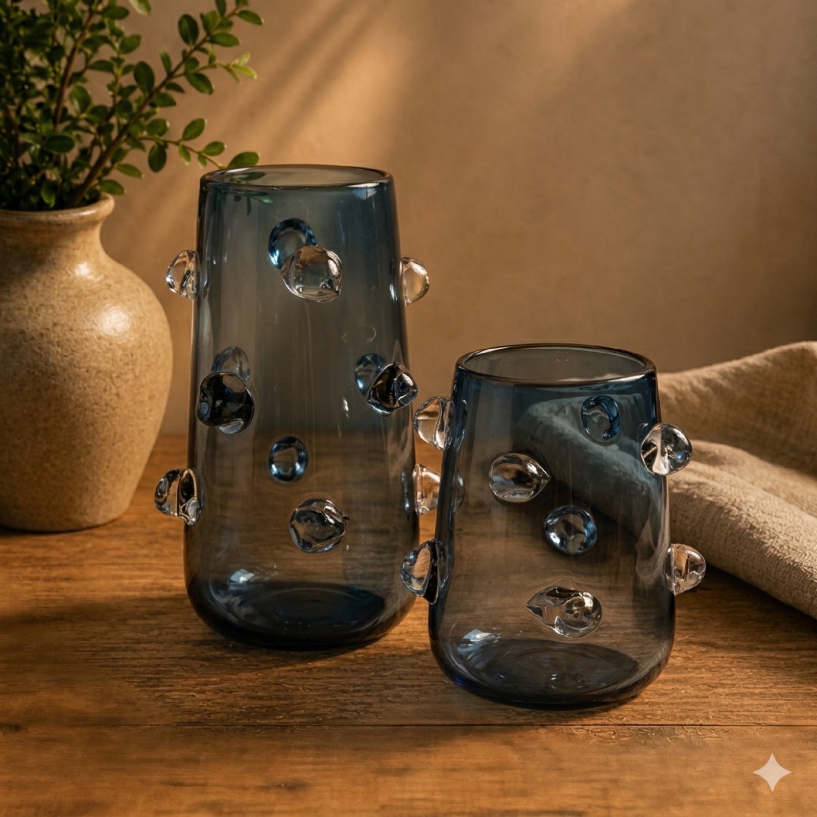 Yara Vase — glass art by Mezcla